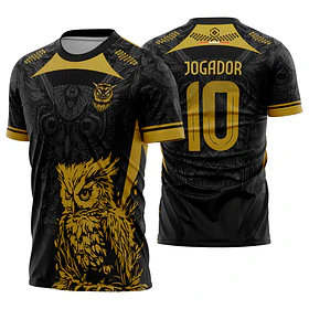 Arte vetor camisa Interclasse Coruja Mod-639