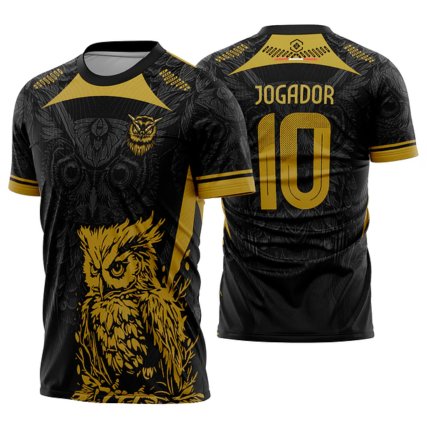 Arte vetor camisa Interclasse Coruja Mod-639