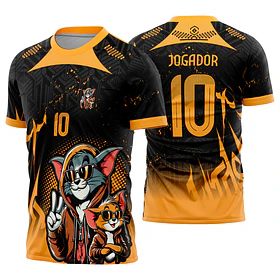 Arte vetor camisa Interclasse Tom & Jerry Mod-640