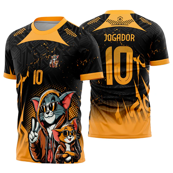 Arte vetor camisa Interclasse Tom & Jerry Mod-640