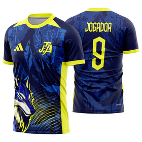 Arte Vetor Camisa Interclasse Lobo Mod-648