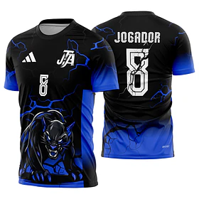 Arte Vetor Camisa Interclasse pantera Mod-649