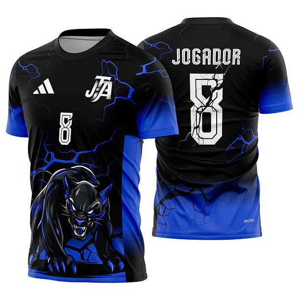 Arte Vetor Camisa Interclasse pantera Mod-649