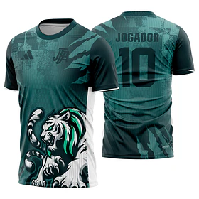 Arte Vetor Camisa Interclasse tigre Mod-656