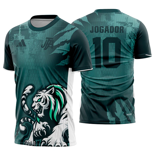 Arte Vetor Camisa Interclasse tigre Mod-656