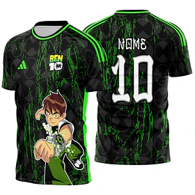 Arte Vetor Camisa Interclasse Ben 10 Mod-659