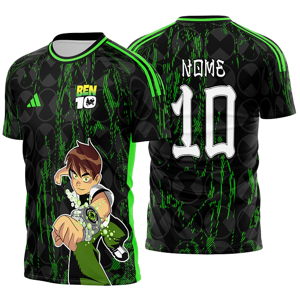 Arte Vetor Camisa Interclasse Ben 10 Mod-659