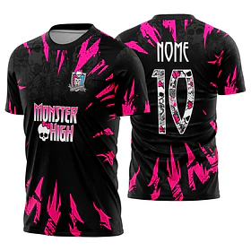 Arte Vetor Camisa Interclasse Monster high Mod-663