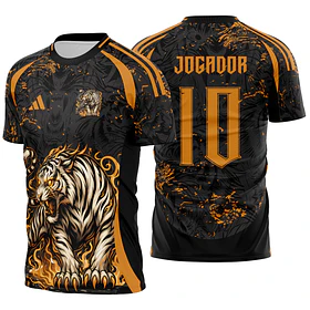 Arte Vetor Camisa Interclasse Tigre Mod-674