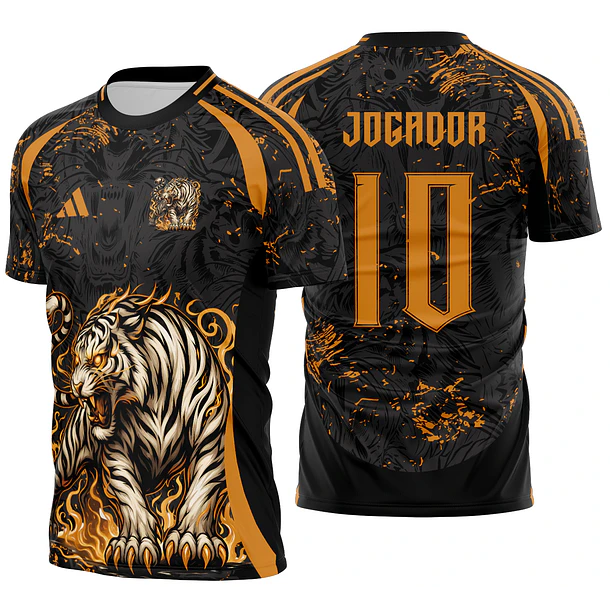 Arte Vetor Camisa Interclasse Tigre Mod-674