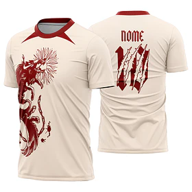 Arte Vetor Camisa Interclasse Lobo Mod-683