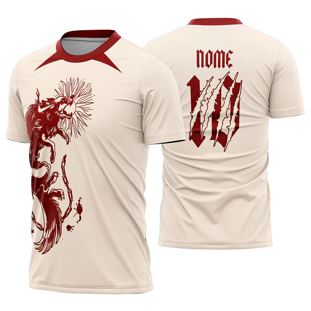 Arte Vetor Camisa Interclasse Lobo Mod-683