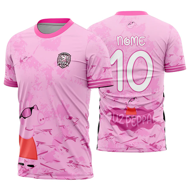 Arte Vetor Camisa Interclasse uz peppa Mod-685