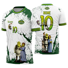 Arte vetor camisa Interclasse Shrek Mod-687