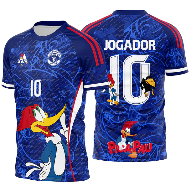 Arte vetor camisa Interclasse pica pau Mod-693