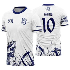 Arte Vetor Camisa Interclasse Tubarão Mod-694