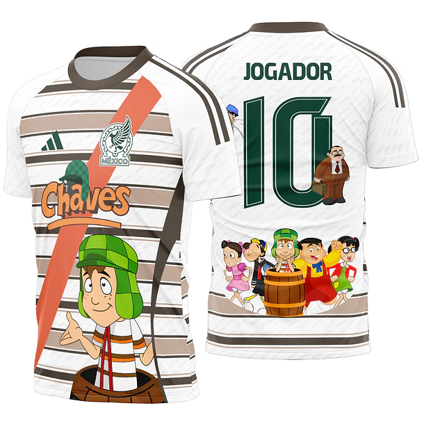 Arte Vetor Camisa Interclasse Chaves Mod-719