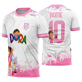 Arte Vetor Camisa Interclasse Dora aventureira Mod-726