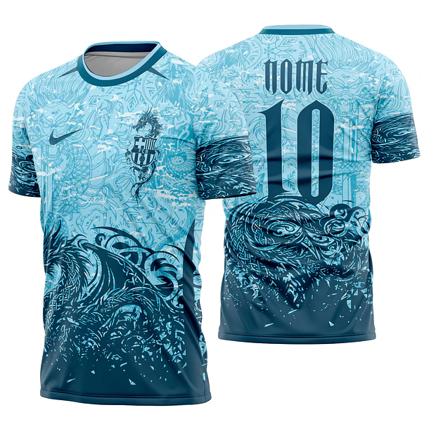 Arte Vetor Camisa Interclasse Dragão Mod-727