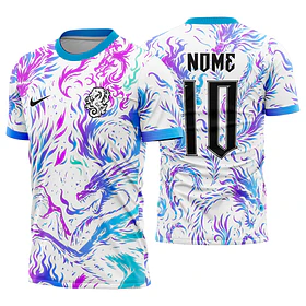 Arte Vetor Camisa Interclasse Dragão Mod-728