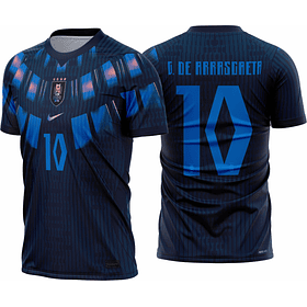 Arte Vetor Camisa Uruguai Reserva 2026
