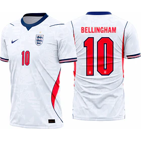 Arte Vetor Camisa Inglaterra local 2026