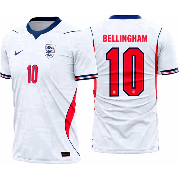 Arte Vetor Camisa Inglaterra local 2026