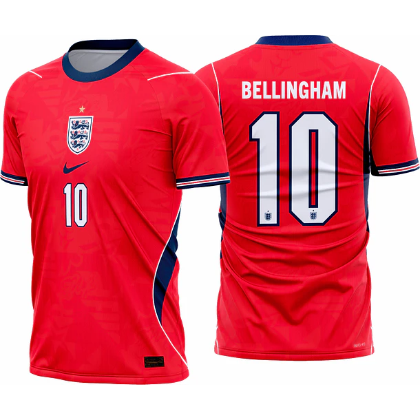 Arte vetor camisa Inglaterra visita 2026