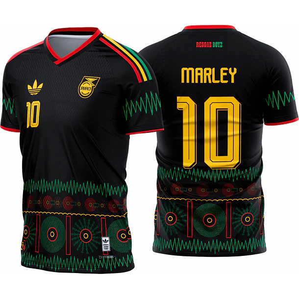 Arte Vetor Camisa Jamaica Visita 2026