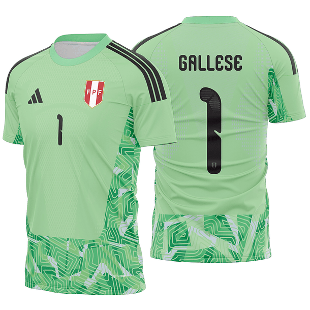 Arte Vetor Camisa Peru Goleiro I 2026