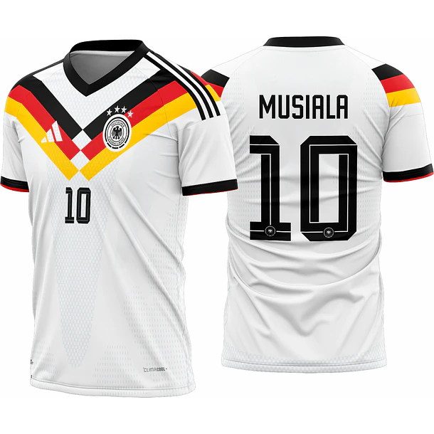 Arte Vetor Camisa Alemanha Local 2026