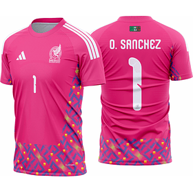 Arte Vetor Camisa Mexico Goleiro I 2026