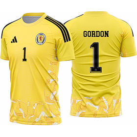 Arte Vetor Camisa Escócia Goleiro I 2026