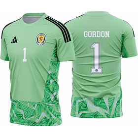 Arte Vetor Camisa Escócia Goleiro II 2026