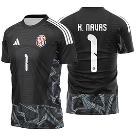 Arte vetor camisa Costa Rica Goleiro I 2026