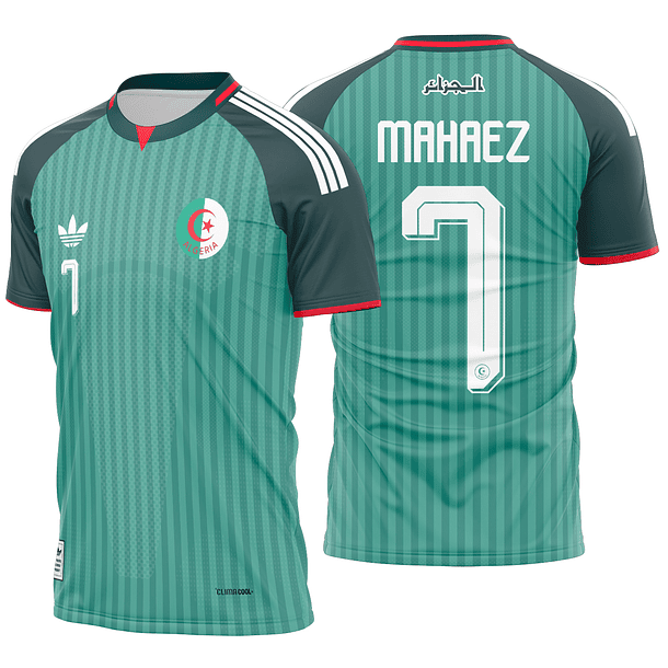 Arte Vetor Camisa Algeria visita 2026