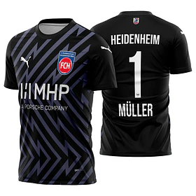 Arte vetor camisa 1. FC Heidenheim goleiro I 2024-25