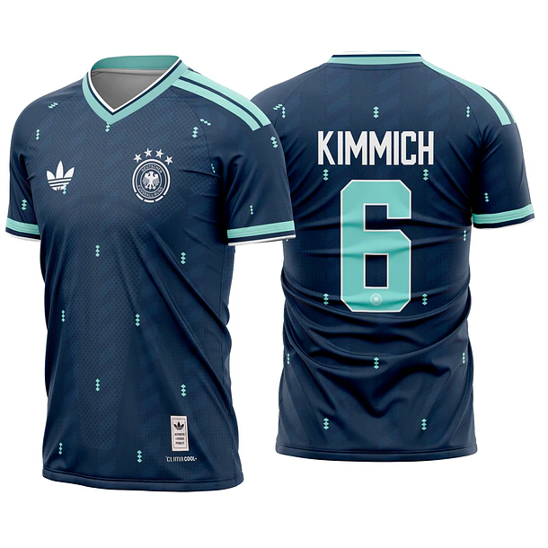 Arte vetor camisa Alemanha visita 2026