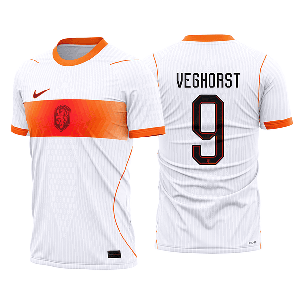 Arte Vetor Camisa Holanda visita 2026