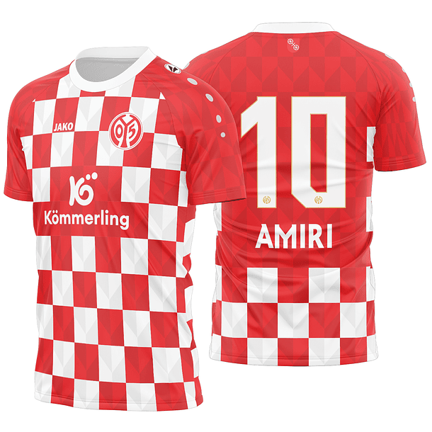 Arte vetor camisa Mainz Local 2023-2024