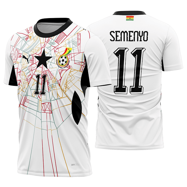 Arte vetor camisa Gana local 2026