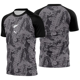 Arte Vetor Camisa Nova Zelândia Pré-jogo 2026