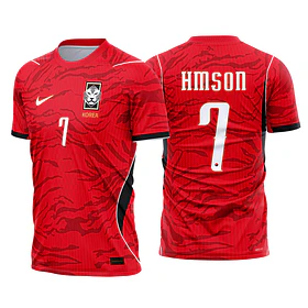 Arte Vetor Camisa Coreia do Sul local 2026