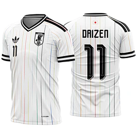 Arte Vetor Camisa Japão visita 2026