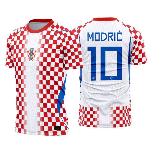 Arte Vetor Camisa Croácia titular 2026