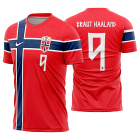 Arte Vetor Camisa Noruega titular 2026