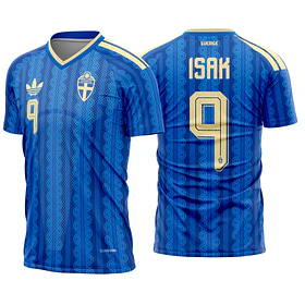 Arte Vetor Camisa Suécia visita 2026