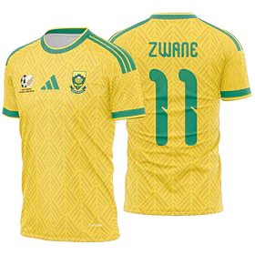 Arte Vetor Camisa África do sul local 2026