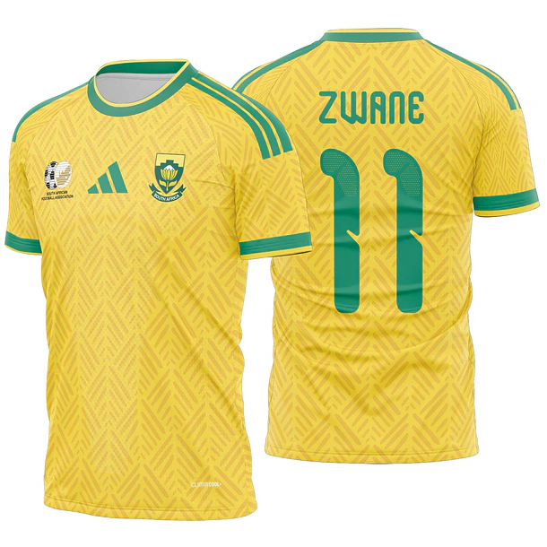 Arte Vetor Camisa África do sul local 2026