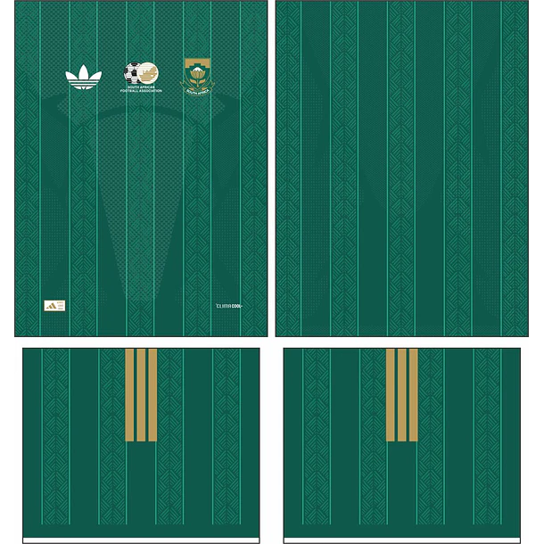 Arte Vetor Camisa Africa do sul visita 2026 2